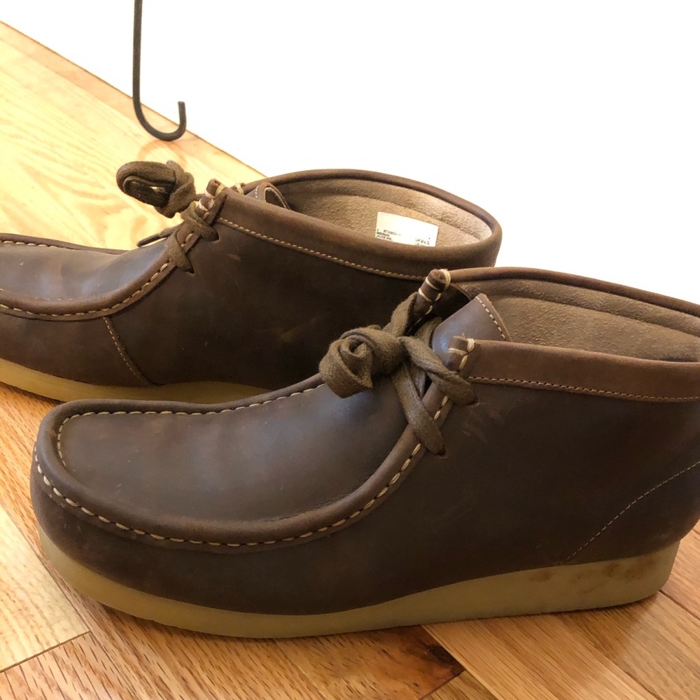 Clark’s Men Wallabee Boot brown